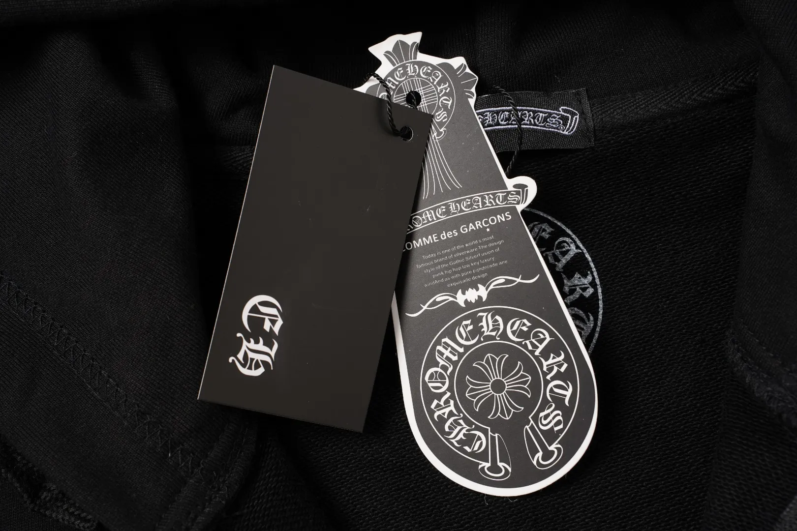 8609 Chrome Hearts Deadly Doll ， + / ， ， Same Style 1:1 ，， 1：1 。Black S x L